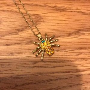 Spider necklace